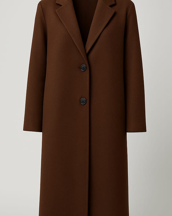 Cappotto Lungo Elegante Chic