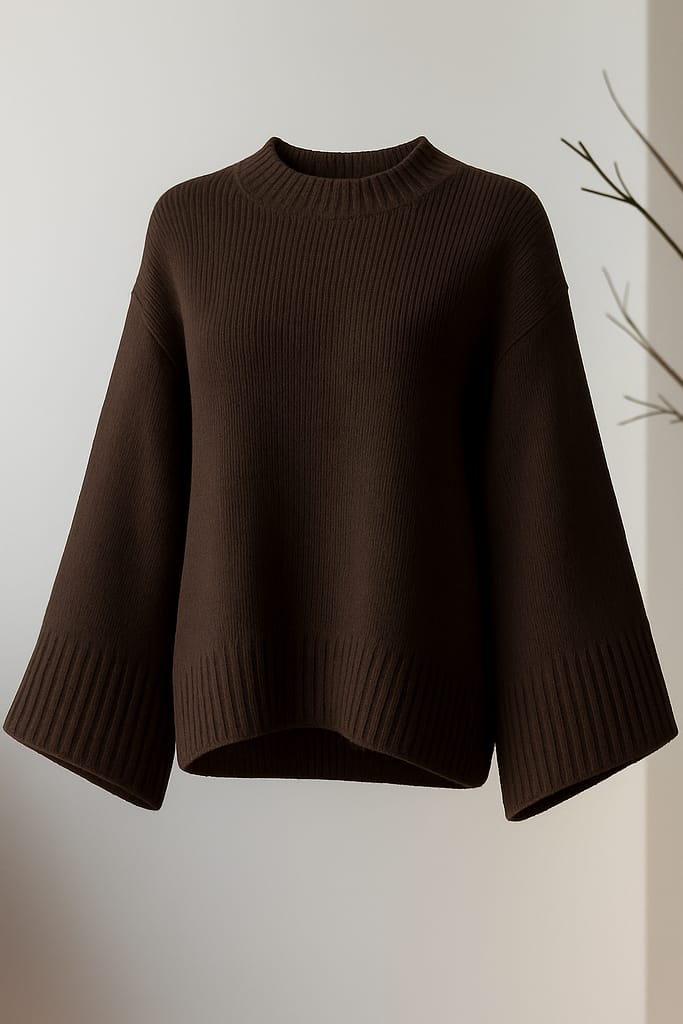 Maglione oversize a maniche larghe