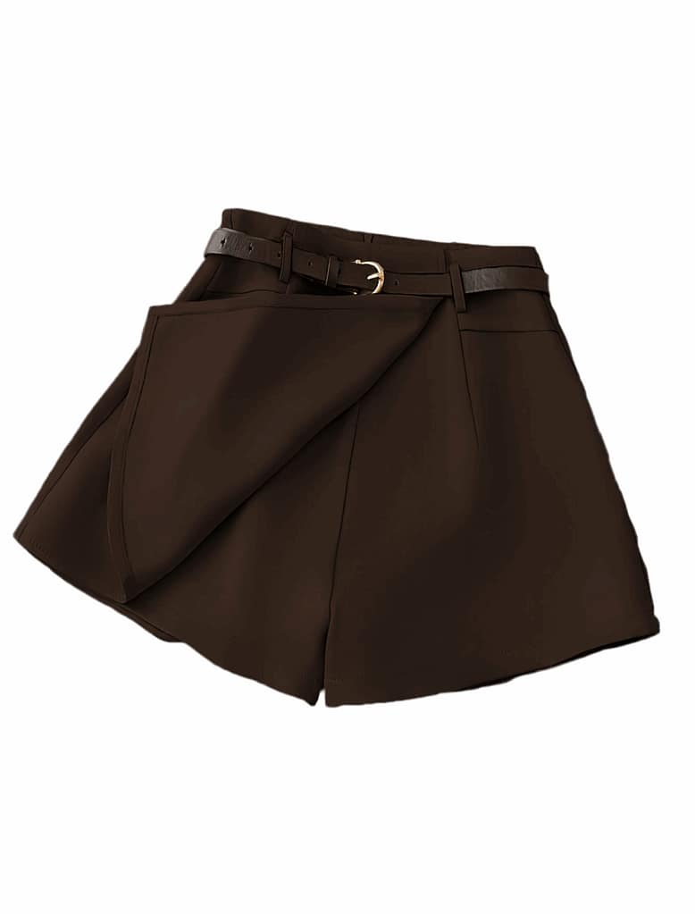 Pantagonna Elegante a Portafoglio con Cintura